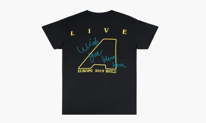 Одежда Travis Scott Astroworld Europe Exclusive Rubber Duck T-shirt «Black» черный