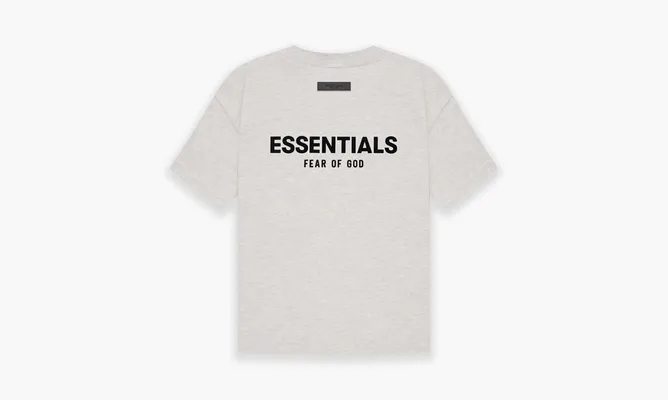 Одежда Essentials T-shirt Ss22 «Light Oatmeal» белый