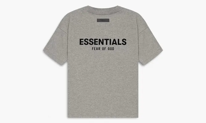 Одежда Essentials T-shirt Ss22 «Dark Oatmeal» серый