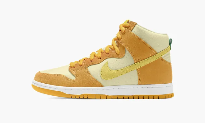 Кроссовки Nike SB Dunk High «Pineapple» желтый