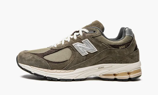 Кроссовки New Balance 2002r «Olive Brown» коричневый