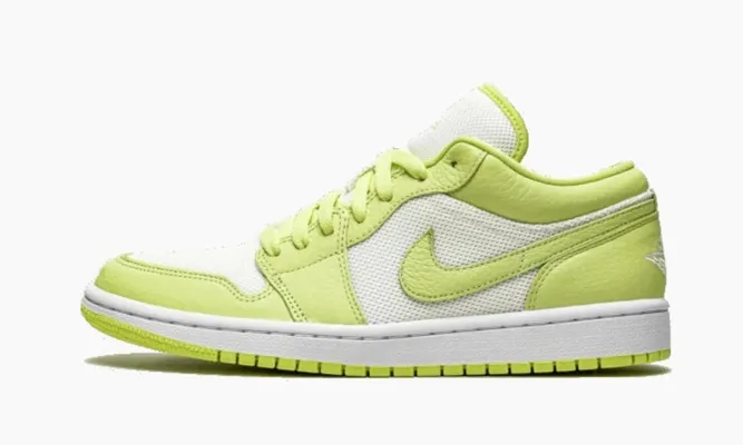 Кроссовки Air Jordan 1 Low SE WMNS «Limelight» зеленый