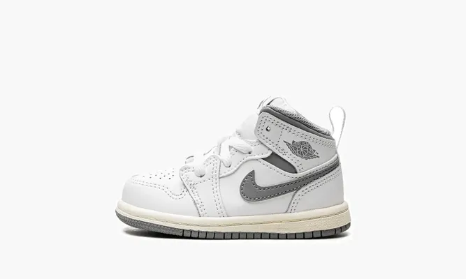 Кроссовки Air Jordan 1 Mid «Neutral Grey» белый