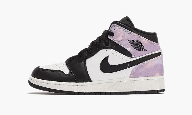 Кроссовки Air Jordan 1 Mid SE GS «Zen Master» фиолетовый