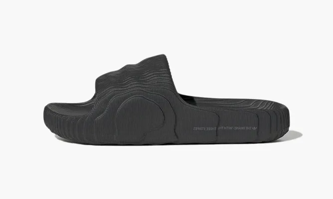 Кроссовки Adidas Adilette 22 Slides «Black» черный