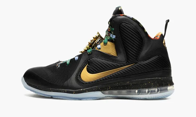 Для баскетбола Nike Lebron 9 «Watch The Throne 2022» черный