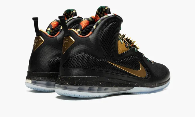 Для баскетбола Nike Lebron 9 «Watch The Throne 2022» черный