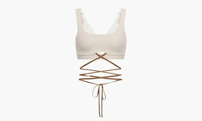 Одежда Nike X Jacquemus La Brassiere «White» белый