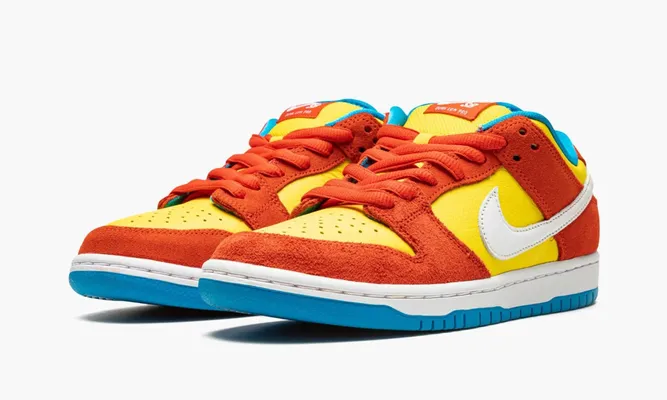 Кроссовки Nike SB Dunk Low Pro «Bart Simpson» оранжевый