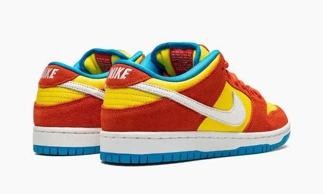 Кроссовки Nike SB Dunk Low Pro «Bart Simpson» оранжевый