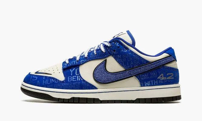 Кроссовки Nike Dunk Low GS «Jackie Robinson» синий