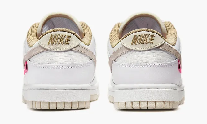 Кроссовки Nike Dunk Low WMNS «Pink Bling» бежевый