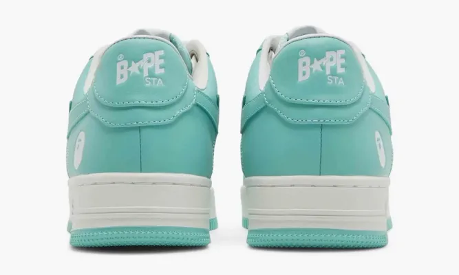 Кроссовки A Bathing Ape BAPE Sta «White Green 2022» lightBlue