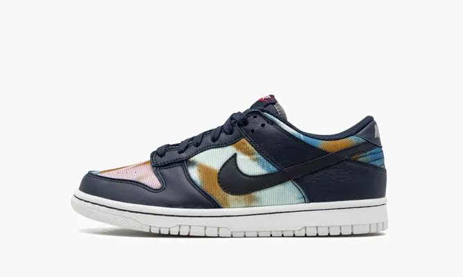 Кроссовки Nike Dunk Low «Graffiti Navy» синий