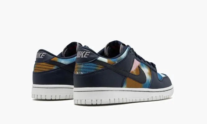 Кроссовки Nike Dunk Low «Graffiti Navy» синий