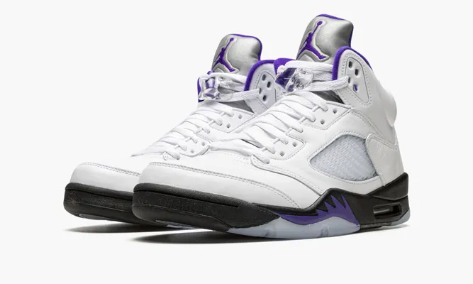Кроссовки Air Jordan 5 Retro «Concord» фиолетовый