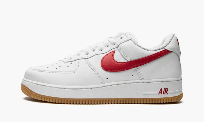 Кроссовки Nike Air Force 1 '07 Low «Color Of The Month University Red Gum» белый