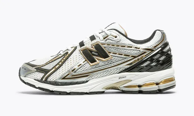 Кроссовки New Balance 1906r «White Metallic Gold» желтый