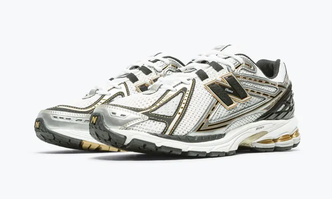 Кроссовки New Balance 1906r «White Metallic Gold» желтый