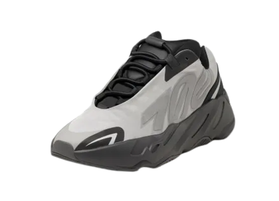 Кроссовки Yeezy Boost 700 Mnvn «Metallic» черный;Cерые