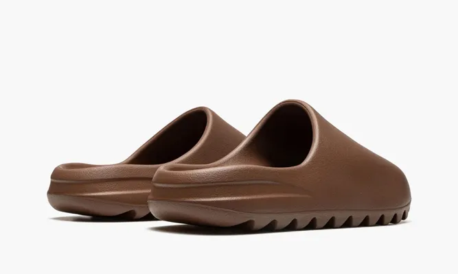 Кроссовки Yeezy Slide «Flax» коричневый