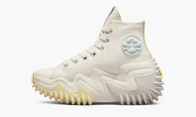 Кроссовки Converse Run Star Motion Platform «Egret Soft Sunshine Amarillo» кремовый