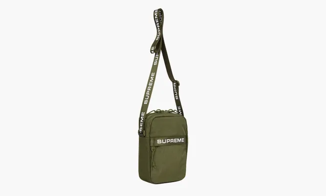 Сумки Supreme Shoulder Bag Fw22 «Olive» зеленый