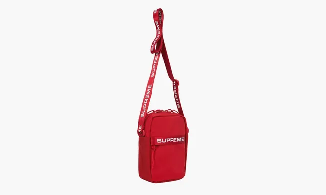Сумки Nike Supreme Shoulder Bag Fw22 «Red» красный