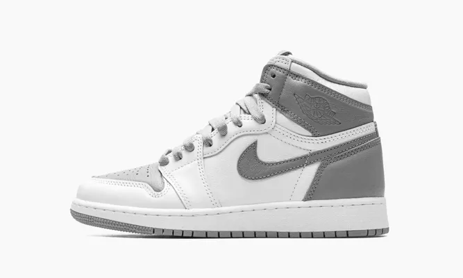 Кроссовки Air Jordan 1 Retro High OG GS «Stealth» серый