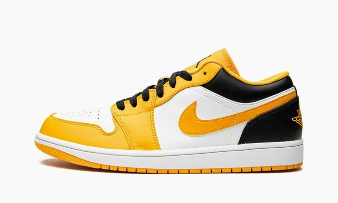 Кроссовки Air Jordan 1 Low «Taxi» желтый