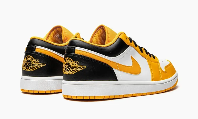 Кроссовки Air Jordan 1 Low «Taxi» желтый