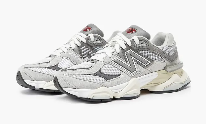 Кроссовки New Balance 9060 «Rain Cloud Grey» серый