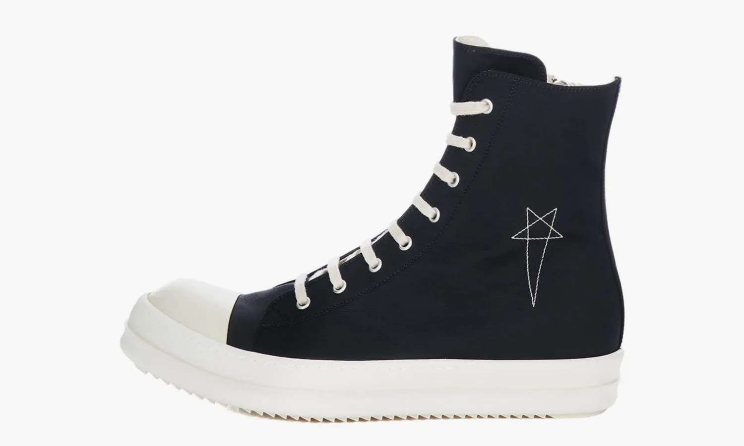 Rick Owens Drkshdw Fogachine HI Pentagram Embroidery «Black»