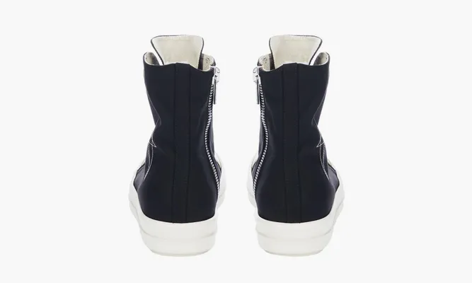 Кроссовки Rick Owens Drkshdw Fogachine HI Pentagram Embroidery «Black» черный
