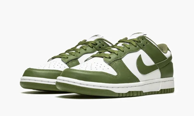 Кроссовки Nike Dunk Low WMNS «Medium Olive» белый