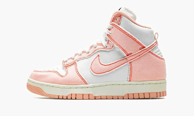 Кроссовки Nike Dunk High 1985 WMNS «Arctic Orange» белый
