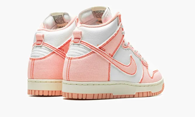 Кроссовки Nike Dunk High 1985 WMNS «Arctic Orange» белый