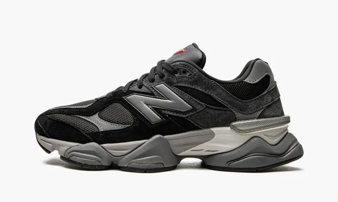 Кроссовки New Balance 9060 «Black Castlerock Grey» черный