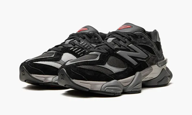 Кроссовки New Balance 9060 «Black Castlerock Grey» черный