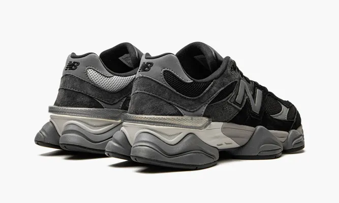 Кроссовки New Balance 9060 «Black Castlerock Grey» черный