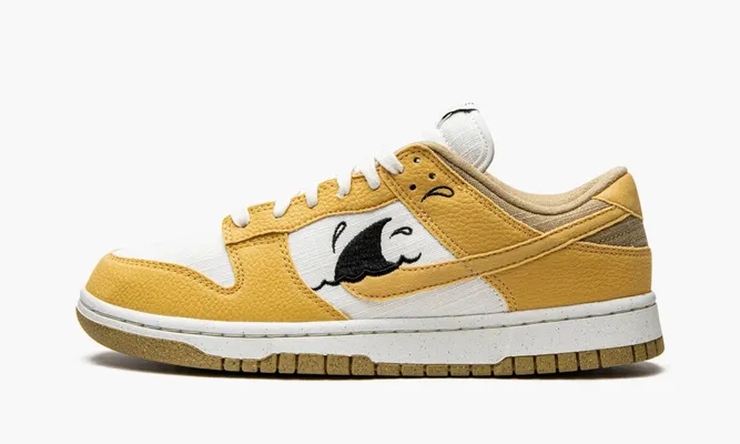 Кроссовки Nike Dunk Low Retro «Sun Club Wheat Grass Orange» желтый