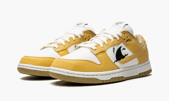 Кроссовки Nike Dunk Low Retro «Sun Club Wheat Grass Orange» желтый