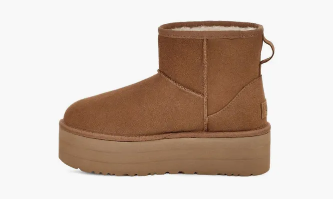 Обувь UGG Classic Mini Platform WMNS «Chestnut» коричневый