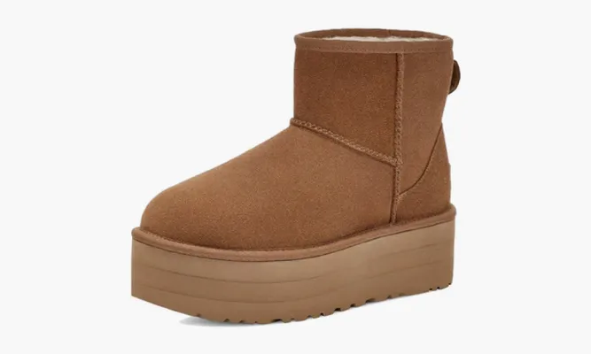 Обувь UGG Classic Mini Platform WMNS «Chestnut» коричневый