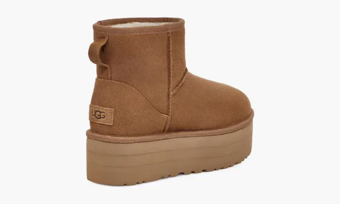 Обувь UGG Classic Mini Platform WMNS «Chestnut» коричневый