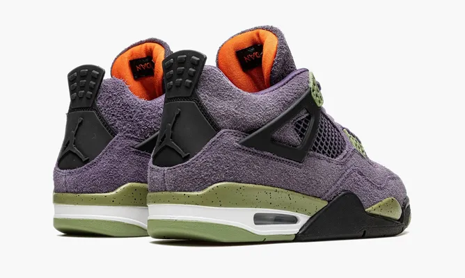 Кроссовки Air Jordan 4 Retro WMNS «Canyon Purple» фиолетовый