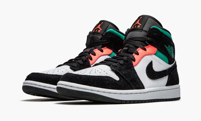 Кроссовки Air Jordan 1 Mid SE «South Beach» розовый