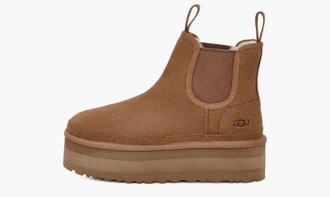 Обувь UGG Neumel Platform Chelsea WMNS «Chestnut» коричневый