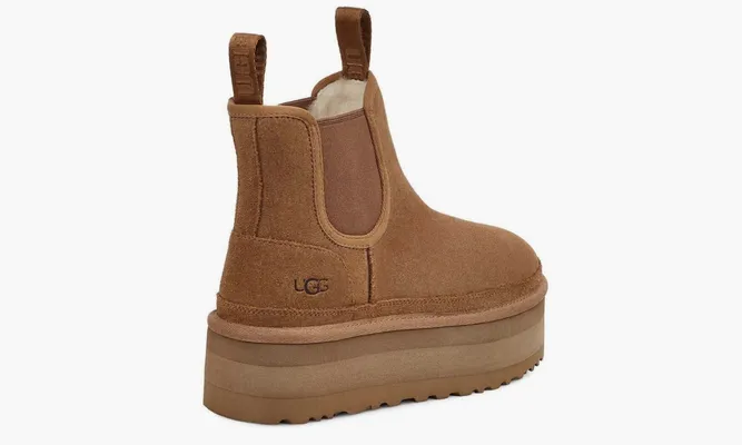 Обувь UGG Neumel Platform Chelsea WMNS «Chestnut» коричневый