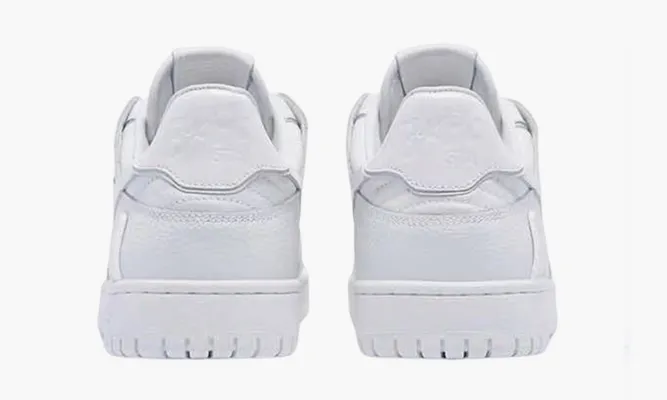 Кроссовки A Bathing Ape BAPE SK8 Sta «Triple White Patent Leather» белый